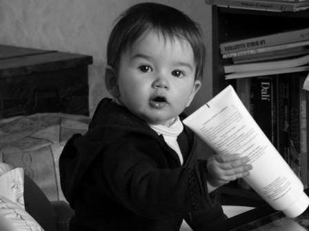 Bébé creme de peau